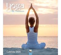 Yoga & Meditation Wall Calendar 2026 (Art Calendar)