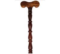 Yoga Meditazione Bastone in Legno Yoga Danda Controllo del Respiro Supporto...