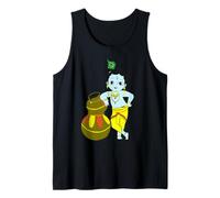 Yoga Meditazione Spirituale indù Dio Krishna Canotta