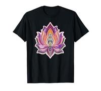 YOGA MISTICO DEI CHAKRA COLORATI Maglietta