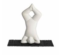 Yoga No 3 Scultura Grigio Chiaro