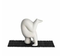 Yoga No 4 Scultura Grigio Chiaro