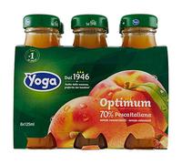 Yoga - Optimum Succo 70% Pesca, 6 x 125 ml - 750 ml