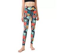 Yoga Palestra Leggins Allenamento Pantaloni, Womens 3D Digital Prints Soft Active Capri Leggings Pantaloni lunghi estivi Pantaloni casual Danza Athletic Tights Skinny Yoga Pilates Jogger Pants Calzama