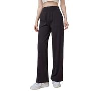 Yoga Pants Donna Vita Alta Tummy Control Push Up Pantalone da Ginnastica Traspirante Non Trasparente Pantacollant Tinta Unita Opaco Pantaloni Yoga Cotone Biologico per Fitness