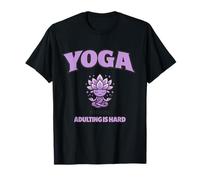 Yoga perché l'adulto è Difficile Lavanda, Citazioni Divertenti Yogi Maglietta