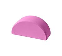 Yoga Pilates Exercise Brick (Half Round) - Curved Balance Moon Brick For Core Strengthening | Non-Slip Semi-Circular Fitness Block - Perfect For Yoga Dance Balance Training, Home Gym Apartment, EVA