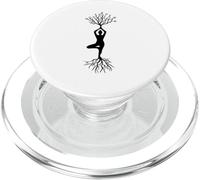 Yoga Pose albero radici regalo spirituale PopSockets PopGrip per MagSafe