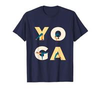 Yoga Pose Fitness Esercizio Hatha Yoga Regalo Zen Meditazione Maglietta