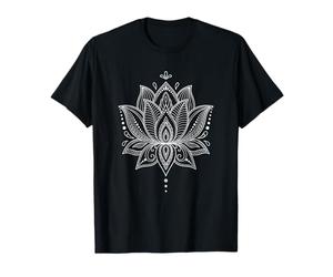 Yoga Posture Asana Fiore - Yoga Mantra Karma Cakra Maglietta