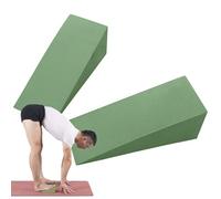 Yoga,Schiuma Incline Slant Board e Squat Wedge Block - Tavole inclinate in schiuma elasticizzata per migliorare la della parte inferiore della gamba, cuscino poggiapiedi Tavola inclinata in schiuma pe