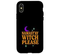 Yoga Strega Yoga Mistico Yoga Spirituale Strega Benessere Luna Custodia per iPhone X/XS