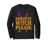 Yoga Strega Yoga Mistico Yoga Spirituale Strega Benessere Luna Maglia a Manica