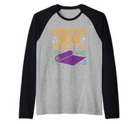 Yoga Strega Yoga Mistico Yoga Spirituale Strega Benessere Luna Maglia con Maniche Raglan