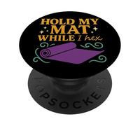 Yoga Strega Yoga Mistico Yoga Spirituale Strega Benessere Luna PopSockets PopGrip Adesivo