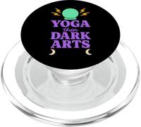 Yoga Strega Yoga Mistico Yoga Spirituale Strega Benessere Luna PopSockets PopGrip per MagSafe