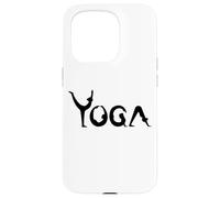 Yoga Stretch/Power Yoga Pose/Nidra Meditazione Yoga Custodia per iPhone 15 Pro