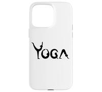 Yoga Stretch/Power Yoga Pose/Nidra Meditazione Yoga Custodia per iPhone 15 Pro Max