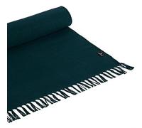 Yoga Studio - Tappetino organico da 196 cm x 70 cm in cotone con nappe per meditazione, rilassamento, hot yoga (Teal)