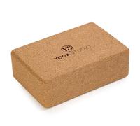Yoga Studio The Comfortable Large Cork Yoga Block Brick (22,5 cm x 15 cm x 7,5 cm) antibatterico yoga mattone con bordi arrotondati