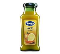 Yoga Succo di Frutta Ace con Vitamine Confezione da 24 Bottiglie da 200 ml