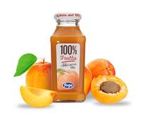 Yoga Succo di Frutta Albicocca 100% Confezione da 12 Bottiglie da 200 ml