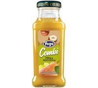 Yoga Succo di Frutta Combì Pera e Nocciola Confezione da 24 Bottiglie da 200 ml