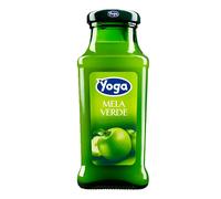 Yoga Succo di Frutta Gusto Mela Verde Confezione da 24 Bottiglie da 220 ml