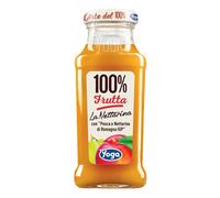 Yoga Succo di Frutta Pesca 100% Confezione da 12 Bottiglie da 200 ml