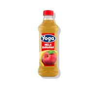 Yoga Succo Mela Banana, Bottiglia PET, 1L, Confezione da 6