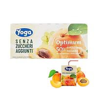 Yoga Succo Optimum Albicocca Senza Zuccheri Aggiunti 8 Confezioni da 3 x 200 ml