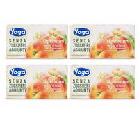 Yoga Succo Pesca Senza Zuccheri 200ml X 3 Brick - Bevanda X 4 CONFEZIONI