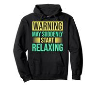 Yoga Suddenly Start Relaxing Funny Yoga Felpa con Cappuccio