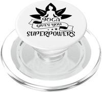 Yoga ti dà superpoteri Lotus meditazione posa PopSockets PopGrip per MagSafe