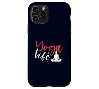 Yoga Vita Meditare Lotus Namaste Consapevolezza Zen Vibes Custodia per iPhone 11 Pro