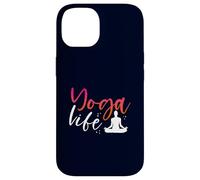 Yoga Vita Meditare Lotus Namaste Consapevolezza Zen Vibes Custodia per iPhone 14