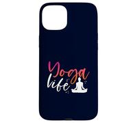 Yoga Vita Meditare Lotus Namaste Consapevolezza Zen Vibes Custodia per iPhone 15 Plus