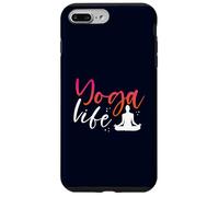 Yoga Vita Meditare Lotus Namaste Consapevolezza Zen Vibes Custodia per iPhone 7 Plus/8 Plus