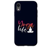 Yoga Vita Meditare Lotus Namaste Consapevolezza Zen Vibes Custodia per iPhone XR
