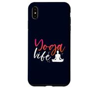 Yoga Vita Meditare Lotus Namaste Consapevolezza Zen Vibes Custodia per iPhone XS Max