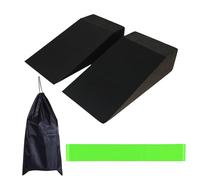 Yoga Wedge Blocks, Non-Slip Professional Ergonomic Supportive Squat Ramp, Yoga Prop Accessories, Lightweight Calf Stretcher Slant Board for Weightlifting, Gym, Fitness, Home Exercise and Stretching