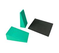 Yoga Wedge - EVA Foam Stretching Block | Lightweight Calf Stretch Board | Angled Exercise Support, Calf Stretch Wedge for Gym Fitness Dorm Home Training Workplace Apartment Athletes Men