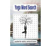 Yoga Word Search Puzzle Book: Word Searches with Easy to Read Print about Yoga, Meditation, Stretch, and more / 6x9 inches, 110 pages / 50+ puzzles... gift for vacation, holiday, and free time