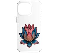 Yoga Zen colorato Lotus Mandala Custodia per iPhone 16 Pro