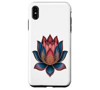 Yoga Zen colorato Lotus Mandala Custodia per iPhone XS Max