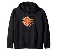 Yoga Zen Sleepy Sun Felpa con Cappuccio