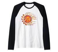 Yoga Zen Sleepy Sun Maglia con Maniche Raglan