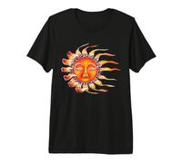 Yoga Zen Sleepy Sun Maglietta Premium