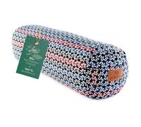 Yogabolster Yoga 68cm Übungskissen Cotone Bio-Buchweizenschalen Imbottita