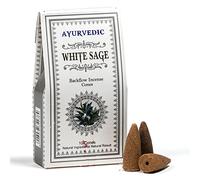 yogabox Coni d'incenso da reflusso ayurvedico white Sage